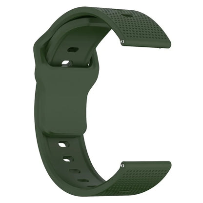 KALEBOL 20mm Strap for Huawei Watch GT 3 42mm / GT 3 Pro 43mm Dots Silicone Watch Band