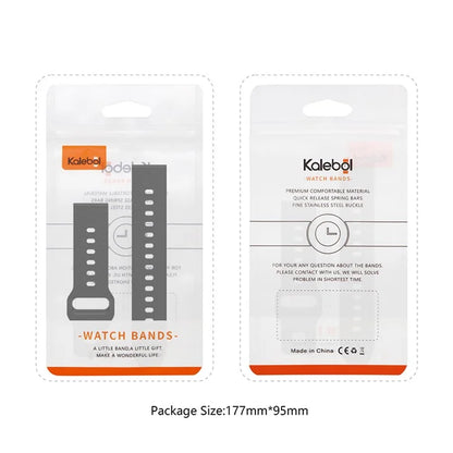 KALEBOL 20mm Strap for Huawei Watch GT 3 42mm / GT 3 Pro 43mm Dots Silicone Watch Band