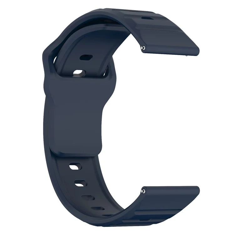 KALEBOL 22mm Silicone Strap for Huawei Watch 4 / 4 Pro / GT 4 46mm Wave Design Watch Band