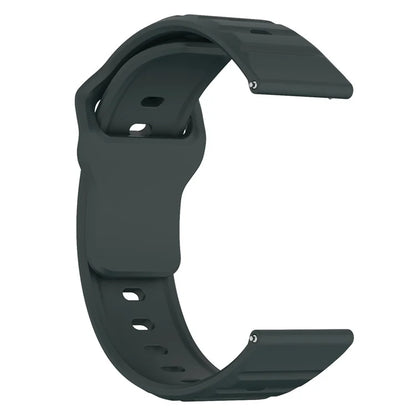 KALEBOL 22mm Silicone Strap for Huawei Watch 4 / 4 Pro / GT 4 46mm Wave Design Watch Band