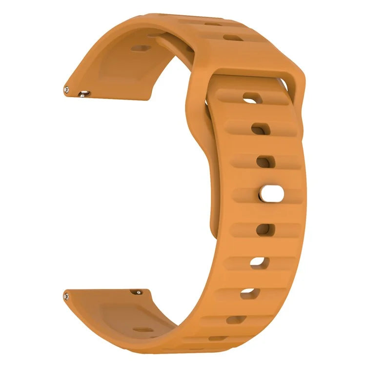 KALEBOL 22mm Silicone Strap for Huawei Watch 4 / 4 Pro / GT 4 46mm Wave Design Watch Band