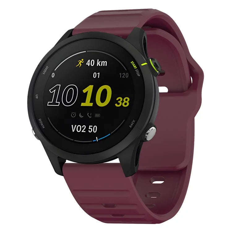 KALEBOL 22mm Silicone Strap for Huawei Watch 4 / 4 Pro / GT 4 46mm Wave Design Watch Band
