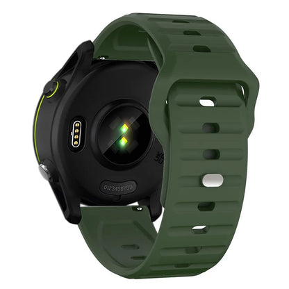 KALEBOL 22mm Silicone Strap for Huawei Watch 4 / 4 Pro / GT 4 46mm Wave Design Watch Band