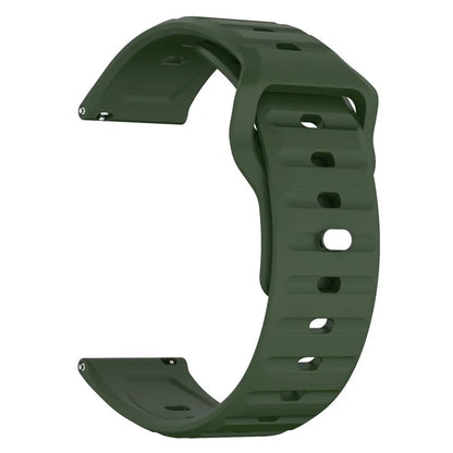 KALEBOL 22mm Silicone Strap for Huawei Watch 4 / 4 Pro / GT 4 46mm Wave Design Watch Band
