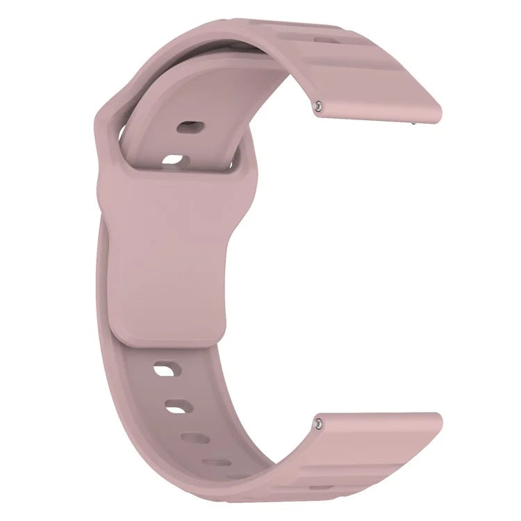 KALEBOL 22mm Silicone Strap for Huawei Watch 4 / 4 Pro / GT 4 46mm Wave Design Watch Band