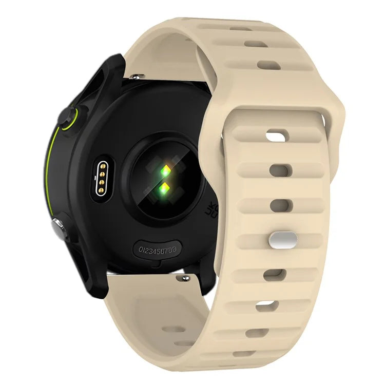 KALEBOL 22mm Silicone Strap for Huawei Watch 4 / 4 Pro / GT 4 46mm Wave Design Watch Band