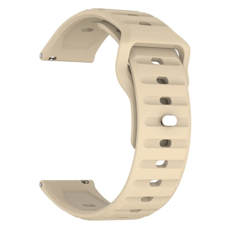 KALEBOL 22mm Silicone Strap for Huawei Watch 4 / 4 Pro / GT 4 46mm Wave Design Watch Band