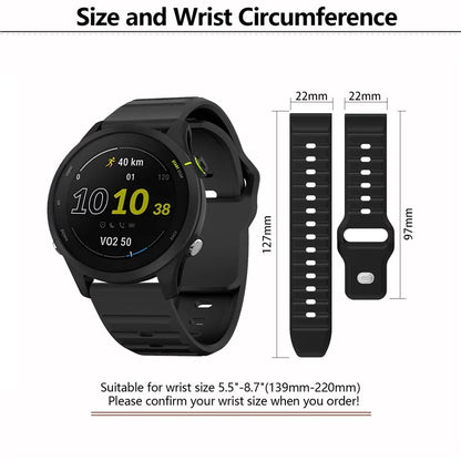 KALEBOL 22mm Silicone Strap for Huawei Watch 4 / 4 Pro / GT 4 46mm Wave Design Watch Band