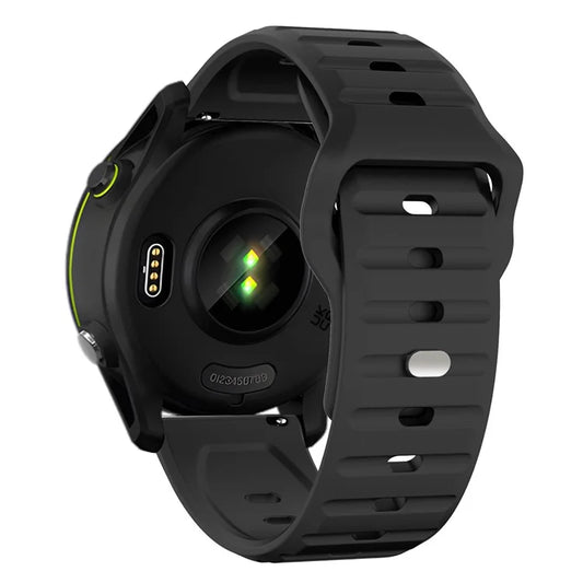 KALEBOL 20mm Silicone Strap for Huawei Watch GT 3 42mm / GT 3 Pro 43mm Wave Design Watch Band