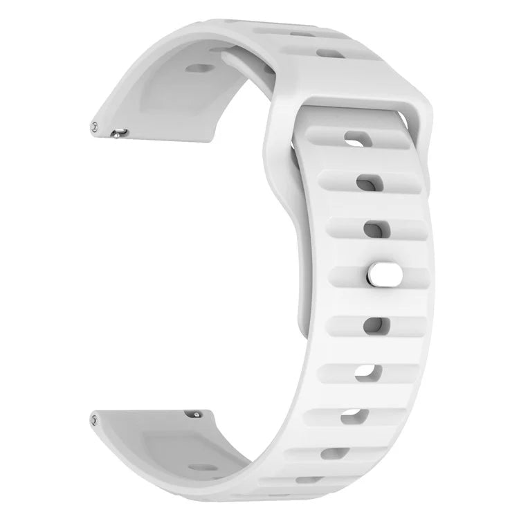 KALEBOL 20mm Silicone Strap for Huawei Watch GT 3 42mm / GT 3 Pro 43mm Wave Design Watch Band