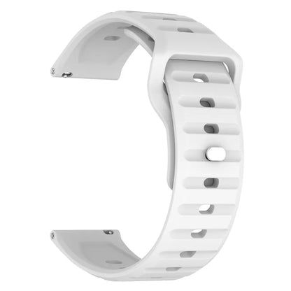 KALEBOL 20mm Silicone Strap for Huawei Watch GT 3 42mm / GT 3 Pro 43mm Wave Design Watch Band