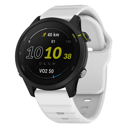 KALEBOL 20mm Silicone Strap for Huawei Watch GT 3 42mm / GT 3 Pro 43mm Wave Design Watch Band