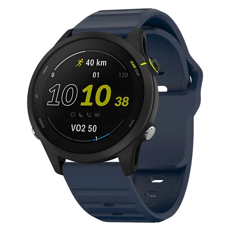 KALEBOL 20mm Silicone Strap for Huawei Watch GT 3 42mm / GT 3 Pro 43mm Wave Design Watch Band