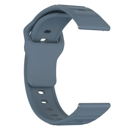 KALEBOL 20mm Silicone Strap for Huawei Watch GT 3 42mm / GT 3 Pro 43mm Wave Design Watch Band