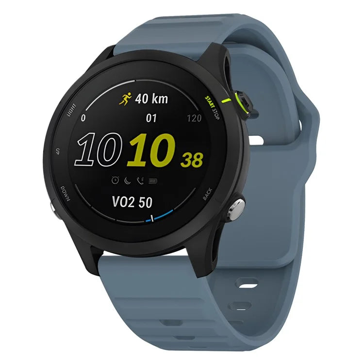 KALEBOL 20mm Silicone Strap for Huawei Watch GT 3 42mm / GT 3 Pro 43mm Wave Design Watch Band