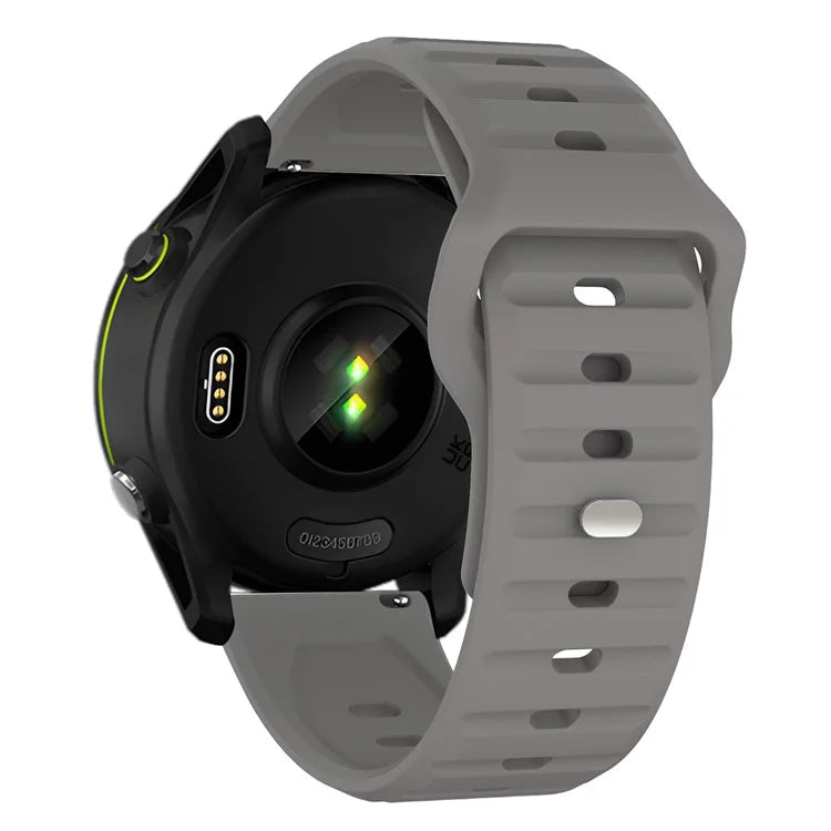 KALEBOL 20mm Silicone Strap for Huawei Watch GT 3 42mm / GT 3 Pro 43mm Wave Design Watch Band