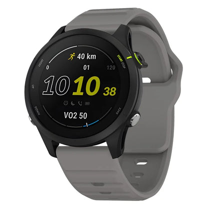 KALEBOL 20mm Silicone Strap for Huawei Watch GT 3 42mm / GT 3 Pro 43mm Wave Design Watch Band