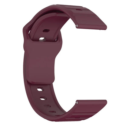 KALEBOL 20mm Silicone Strap for Huawei Watch GT 3 42mm / GT 3 Pro 43mm Wave Design Watch Band