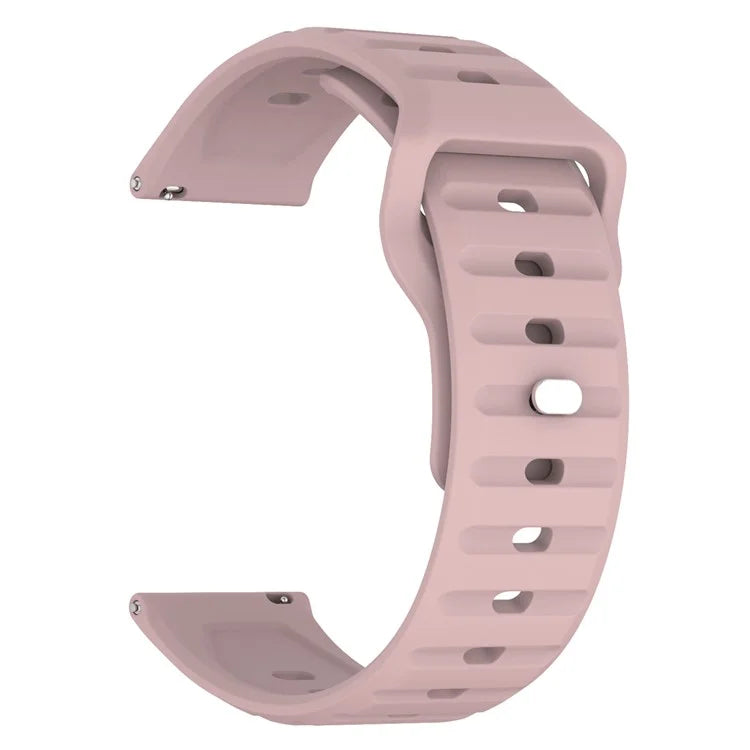 KALEBOL 20mm Silicone Strap for Huawei Watch GT 3 42mm / GT 3 Pro 43mm Wave Design Watch Band