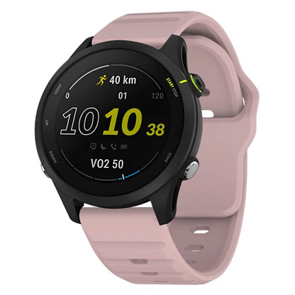 KALEBOL 20mm Silicone Strap for Huawei Watch GT 3 42mm / GT 3 Pro 43mm Wave Design Watch Band
