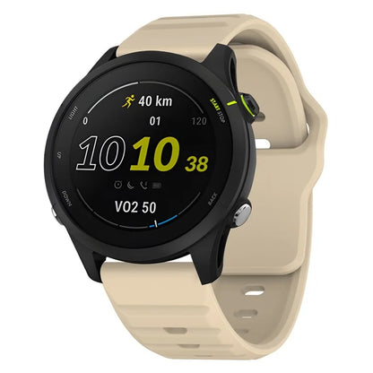 KALEBOL 20mm Silicone Strap for Huawei Watch GT 3 42mm / GT 3 Pro 43mm Wave Design Watch Band