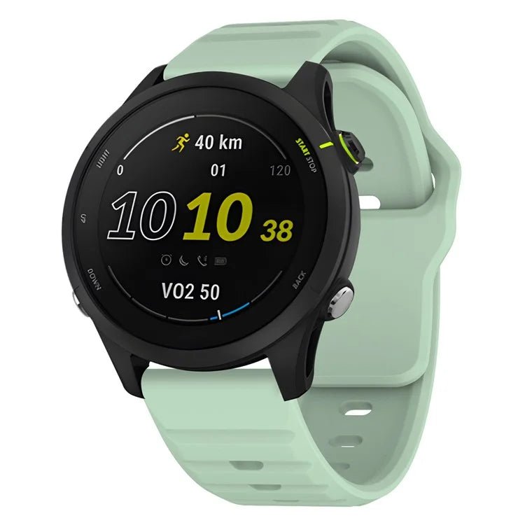 KALEBOL 20mm Silicone Strap for Huawei Watch GT 3 42mm / GT 3 Pro 43mm Wave Design Watch Band