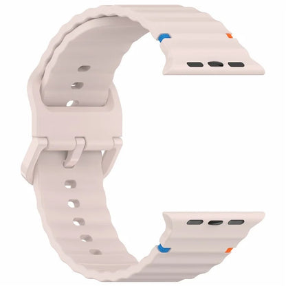 For Apple Watch Series 10 42mm / 9 8 7 41mm / SE (2023) SE (2022) SE 6 5 4 40mm / 3 2 1 38mm Silicone Watch Band