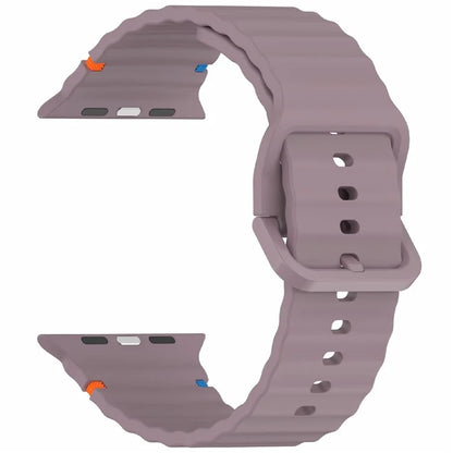For Apple Watch Series 10 42mm / 9 8 7 41mm / SE (2023) SE (2022) SE 6 5 4 40mm / 3 2 1 38mm Silicone Watch Band
