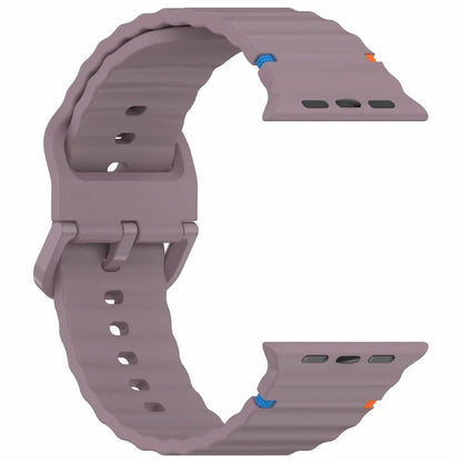 For Apple Watch Series 10 42mm / 9 8 7 41mm / SE (2023) SE (2022) SE 6 5 4 40mm / 3 2 1 38mm Silicone Watch Band