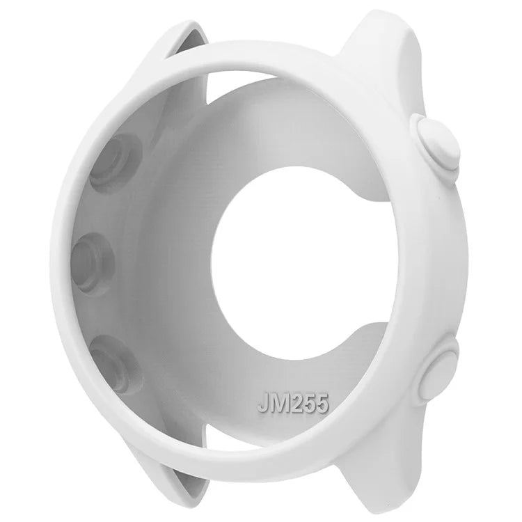 For Garmin Forerunner 255 / Forerunner 265 Cross-Texture Silicone Band with Watch Case
