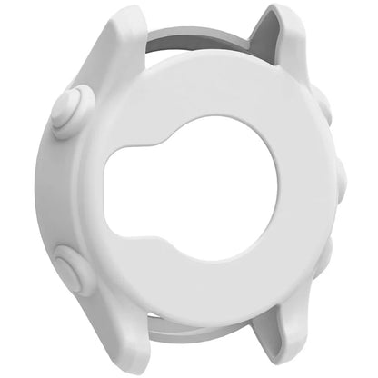For Garmin Forerunner 255 / Forerunner 265 Cross-Texture Silicone Band with Watch Case
