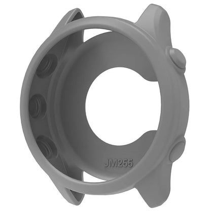 For Garmin Forerunner 255 / Forerunner 265 Cross-Texture Silicone Band with Watch Case