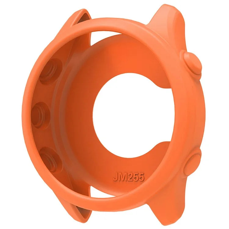 For Garmin Forerunner 255 / Forerunner 265 Cross-Texture Silicone Band with Watch Case