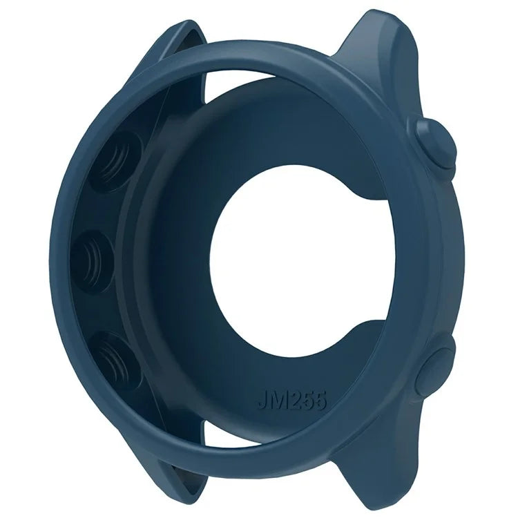 For Garmin Forerunner 255 / Forerunner 265 Cross-Texture Silicone Band with Watch Case