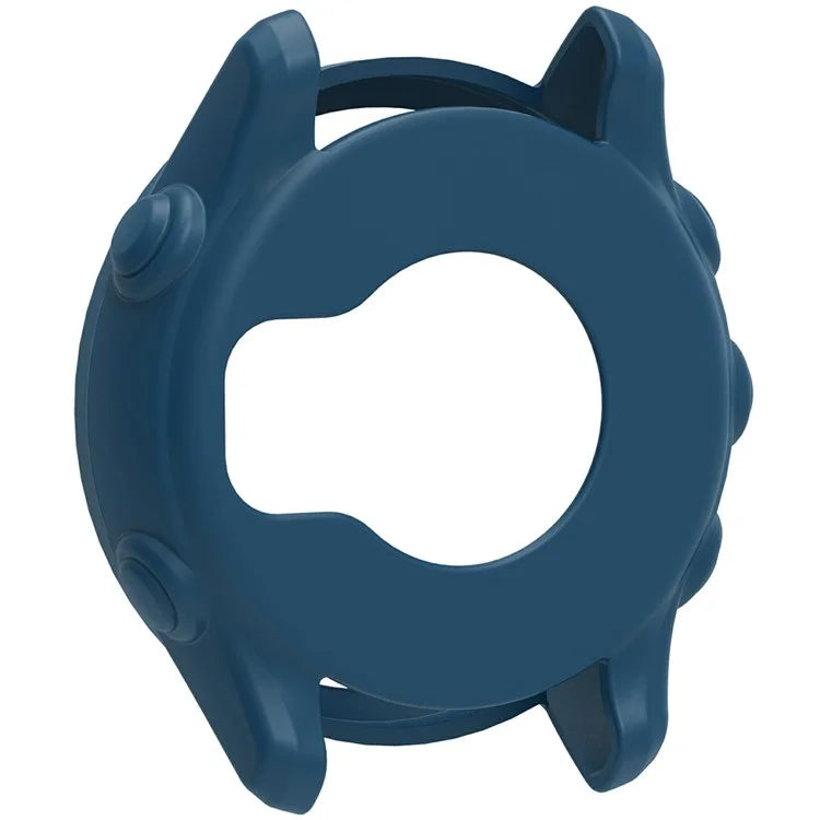 For Garmin Forerunner 255 / Forerunner 265 Cross-Texture Silicone Band with Watch Case