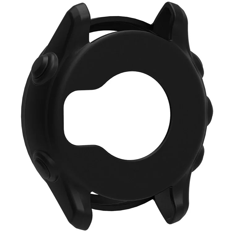 For Garmin Forerunner 255 / Forerunner 265 Cross-Texture Silicone Band with Watch Case