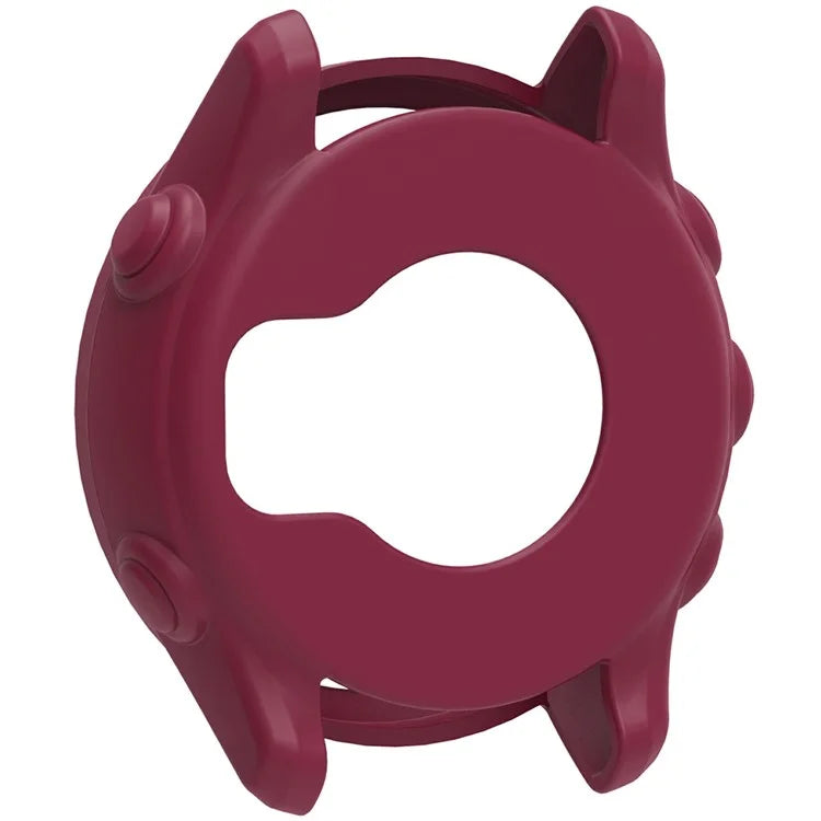 For Garmin Forerunner 255 / Forerunner 265 Cross-Texture Silicone Band with Watch Case