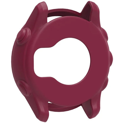 For Garmin Forerunner 255 / Forerunner 265 Cross-Texture Silicone Band with Watch Case