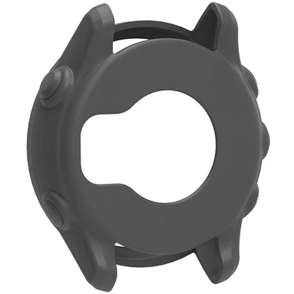 For Garmin Forerunner 255 / Forerunner 265 Cross-Texture Silicone Band with Watch Case
