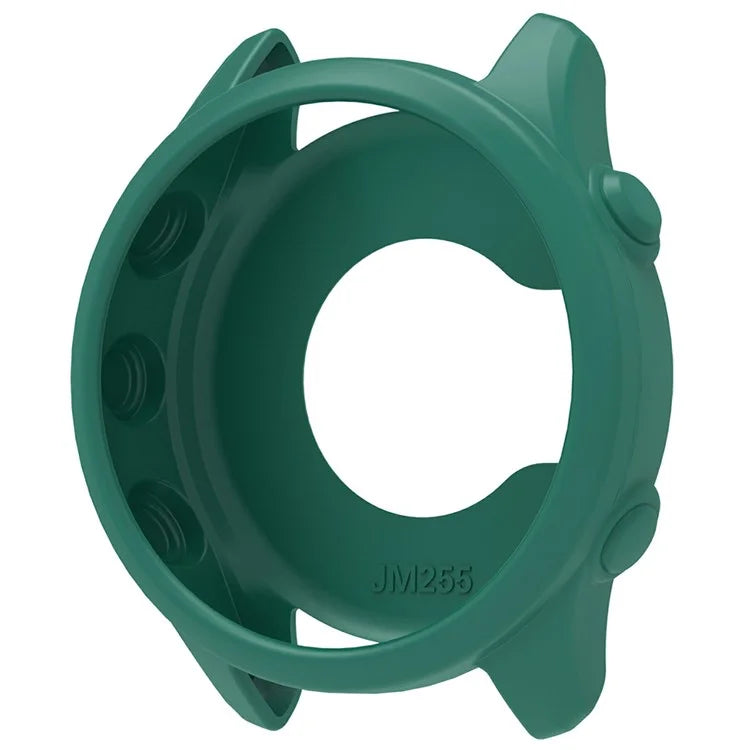 For Garmin Forerunner 255 / Forerunner 265 Cross-Texture Silicone Band with Watch Case