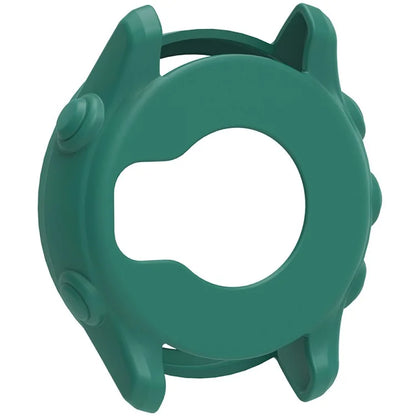 For Garmin Forerunner 255 / Forerunner 265 Cross-Texture Silicone Band with Watch Case