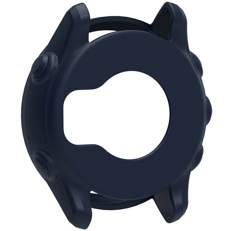 For Garmin Forerunner 255 / Forerunner 265 Cross-Texture Silicone Band with Watch Case