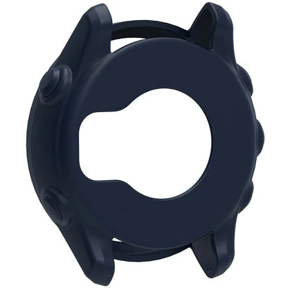 For Garmin Forerunner 255 / Forerunner 265 Cross-Texture Silicone Band with Watch Case