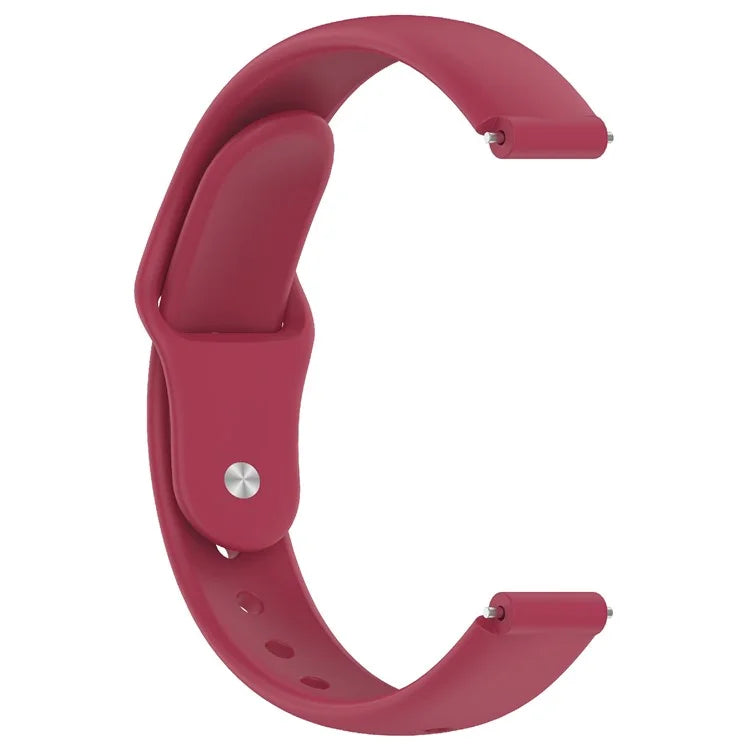Replacment Band for 12mm Universal Smart Watch Reverse Buckle Silicone Watch Strap