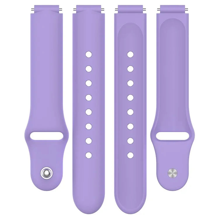 Replacment Band for 12mm Universal Smart Watch Reverse Buckle Silicone Watch Strap