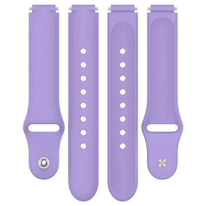 Replacment Band for 12mm Universal Smart Watch Reverse Buckle Silicone Watch Strap
