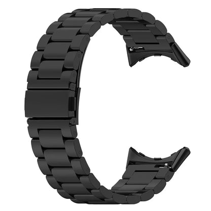 For Google Pixel Watch 3 41mm / Watch 2 / Pixel Watch Strap Replacement Stainless Steel Watch Band - Black
