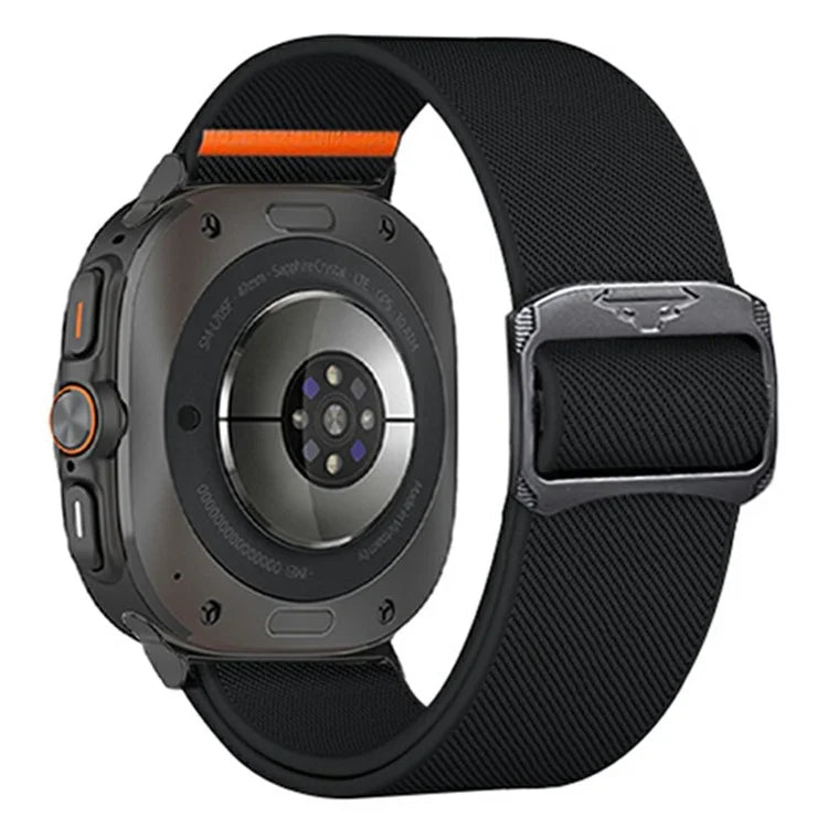 For Samsung Galaxy Watch Ultra 47mm Nylon Strap Elastic Replacement Watch Band