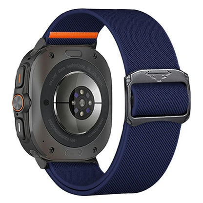 For Samsung Galaxy Watch Ultra 47mm Nylon Strap Elastic Replacement Watch Band