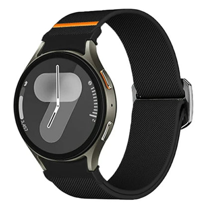 Nylon Strap for Samsung Galaxy Watch FE 40mm / Watch7 / Watch6 / Watch 5 / Watch4 Elastic Band